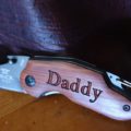 Custom Folding Knife for Hunting and Outdoor Gifts