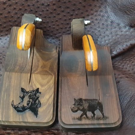 Personalised Kiaat Biltong Cutter