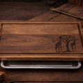 Custom Engraved Kiaat Braai Board