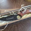 Wooden Handle Personalised Braai Knife in mdf box