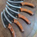 Wooden Handle Personalised Braai Knife